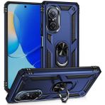 Spia Huawei Nova 9 SE Kılıf Mavi Panther Yüzüklü Silikon Orijinal Esnek İnce Geliştirilmiş Dayanıklı Darbe Karşıtı Yeni Nesil Tasarım (Huawei Nova 9 SE, Mavi)