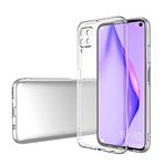 Spia Huawei Y5P Kılıf Kamera Korumalı Şeffaf Premier Silikon Orijinal Esnek İnce Geliştirilmiş Dayanıklı Darbe Karşıtı Yeni Nesil Tasarım (Huawei Y5P, Kamera Korumalı Şeffaf)