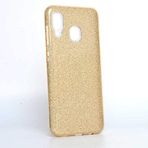 Spia Huawei Y7 Prime 2019 Kılıf Gold Jade Simli Silikon Kapak Orijinal Esnek İnce Geliştirilmiş Dayanıklı Darbe Karşıtı Koruyucu Yeni Nesil Tasarım (Huawei Y7 Prime 2019, Gold)