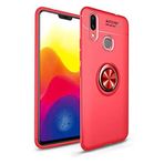 Spia Huawei Y7 Prime 2019 Kılıf Kırmızı-Kırmızı Draco Yüzüklü Silikon Orijinal Esnek İnce Geliştirilmiş Dayanıklı Darbe Karşıtı Koruyucu Yeni Nesil Tasarım (Huawei Y7 Prime 2019, Kırmızı-Kırmızı)