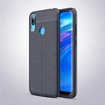 Spia Huawei Y7 Prime 2019 Kılıf Lacivert Moss Silikon Kapak Orijinal Esnek İnce Geliştirilmiş Dayanıklı Darbe Karşıtı Koruyucu Yeni Nesil Tasarım (Huawei Y7 Prime 2019, Lacivert)