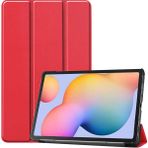 Spia Lenovo Tab M10 TB-328F 3. Jenerasyon Uyumlu Spıa Smart Cover Standlı 1-1 Kılıf-Kırmızı