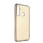Spia Realme 5İ Kılıf Gold Premier Silikon Orijinal Esnek İnce Geliştirilmiş Dayanıklı Darbe Karşıtı Koruyucu Yeni Nesil Tasarım (Realme 5İ, Gold)
