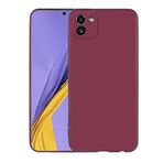 Spia Samsung Galaxy A03 ile Uyumlu Kılıf Mürdüm Yui Silikon Kapak (Samsung Galaxy A03 ile Uyumlu, Mürdüm)
