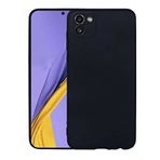 Spia Samsung Galaxy A03 ile Uyumlu Kılıf Siyah Yui Silikon Kapak (Samsung Galaxy A03 ile Uyumlu, Siyah)