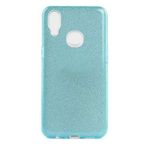 Spia Samsung Galaxy A10S ile uyumlu Kılıf Mavi Jade Simli Silikon Kapak Orijinal Esnek İnce Geliştirilmiş Dayanıklı Darbe Karşıtı Koruyucu Yeni Nesil Tasarım (Samsung Galaxy A10S, Mavi)