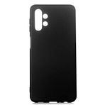 Spia Samsung Galaxy A13 4G ile Uyumlu Kılıf Siyah Yui Silikon Kapak (Samsung Galaxy A13 4G ile Uyumlu, Siyah)