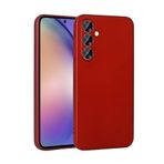 Spia Samsung Galaxy A15 ile Uyumlu Kılıf Kırmızı Premier Silikon Orijinal (Samsung Galaxy A15 ile Uyumlu, Kırmızı)