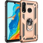 Spia Samsung Galaxy A20S Kılıf Gold Panther Yüzüklü Silikon Orijinal Esnek İnce Geliştirilmiş Dayanıklı Darbe Karşıtı Koruyucu Yeni Nesil Tasarım (Samsung Galaxy A20S, Gold)