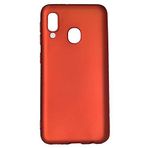 Spia Samsung Galaxy A40 ile Uyumlu Kılıf Kırmızı Yui Silikon Kapak (Samsung Galaxy A40 ile Uyumlu, Kırmızı)