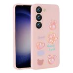 Spia Samsung Galaxy A54 ile Uyumlu Kılıf Pembe Tan Silikon Kapak (Samsung Galaxy A54 ile Uyumlu, Pembe)