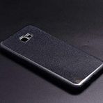 Spia Samsung Galaxy J4 Plus Kılıf Siyah Jade Simli Silikon Kapak Orijinal Esnek İnce Geliştirilmiş Dayanıklı Darbe Karşıtı Koruyucu Yeni Nesil Tasarım (Samsung Galaxy J4 Plus, Siyah)