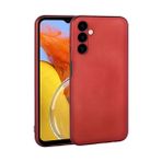 Spia Samsung Galaxy M14 Kılıf Kırmızı Premier Silikon Orijinal Esnek İnce Geliştirilmiş Dayanıklı Darbe Karşıtı Yeni Nesil Tasarım (Samsung Galaxy M14, Kırmızı)