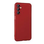 Spia Samsung Galaxy M34 5G ile Uyumlu Kılıf Kırmızı Yui Silikon Kapak (Samsung Galaxy M34 5G ile Uyumlu, Kırmızı)