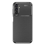 Spia Samsung Galaxy M34 5G ile Uyumlu Kılıf Siyah Karbon Silikon Orijinal (Samsung Galaxy M34 5G ile Uyumlu, Siyah)