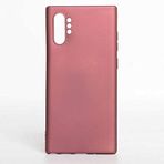 Spia Samsung Galaxy Note 10 Plus ile Uyumlu Kılıf Mürdüm Yui Silikon Kapak (Samsung Galaxy Note 10 Plus ile Uyumlu, Mürdüm)