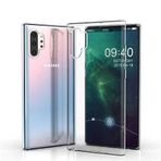 Spia Samsung Galaxy Note 10 Plus ile Uyumlu Kılıf Şeffaf Yui Silikon Kapak (Samsung Galaxy Note 10 Plus ile Uyumlu, Şeffaf)