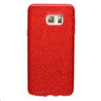 Spia Samsung Galaxy Note 5 Kılıf Kırmızı Jade Simli Silikon Kapak Orijinal Esnek İnce Geliştirilmiş Dayanıklı Darbe Karşıtı Koruyucu Yeni Nesil Tasarım (Samsung Galaxy Note 5, Kırmızı)