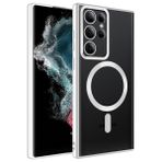 Spia Samsung Galaxy S22 Ultra Kılıf Gümüş Sedum Silikon Kapak Dayanıklı Darbe Karşıtı Koruyucu Tasarım (Samsung Galaxy S22 Ultra, Gümüş)