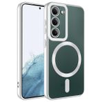 Spia Samsung Galaxy S23 Plus Kılıf Gümüş Sedum Silikon Kapak Dayanıklı Darbe Karşıtı Koruyucu Tasarım (Samsung Galaxy S23 Plus, Gümüş)