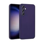 Spia Samsung Galaxy S24 ile Uyumlu Kılıf Lacivert Yui Silikon Kapak (Samsung Galaxy S24 ile Uyumlu, Lacivert)