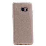 Spia Samsung Galaxy S7 Edge Kılıf Gold Jade Simli Silikon Kapak Orijinal Esnek İnce Geliştirilmiş Dayanıklı Darbe Karşıtı Koruyucu Yeni Nesil Tasarım (Samsung Galaxy S7 Edge, Gold)
