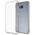 Spia Samsung Galaxy S8 Plus Kılıf Kamera Korumalı Şeffaf Premier Silikon Orijinal Esnek İnce Geliştirilmiş Dayanıklı Darbe Karşıtı Yeni Nesil Tasarım (Samsung Galaxy S8 Plus, Kamera Korumalı Şeffaf)