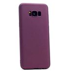 Spia Samsung Galaxy S8 Plus Kılıf Mürdüm Premier Silikon Orijinal Esnek İnce Geliştirilmiş Dayanıklı Darbe Karşıtı Koruyucu Yeni Nesil Tasarım (Samsung Galaxy S8 Plus, Mürdüm)