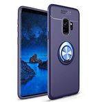 Spia Samsung Galaxy S9 Kılıf Lacivert-Mavi Draco Yüzüklü Silikon Orijinal Esnek İnce Geliştirilmiş Dayanıklı Darbe Karşıtı Koruyucu Yeni Nesil Tasarım (Samsung Galaxy S9, Lacivert-Mavi)