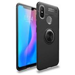 Spia Xiaomi Mi 8 SE ile uyumlu Kılıf Siyah-Siyah Draco Yüzüklü Silikon Orijinal Esnek İnce Geliştirilmiş Dayanıklı Darbe Karşıtı Koruyucu Yeni Nesil Tasarım (Xiaomi Mi 8 SE, Siyah-Siyah)