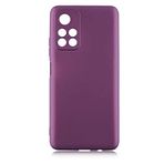 Spia Xiaomi Poco M4 Pro 5G Kılıf Mürdüm Premier Silikon Orijinal Esnek İnce Geliştirilmiş Dayanıklı Darbe Karşıtı Koruyucu Yeni Nesil Tasarım (Xiaomi Poco M4 Pro 5G, Mürdüm)