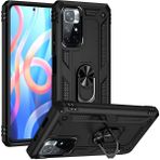 Spia Xiaomi Poco M4 Pro 5G Kılıf Siyah Panther Yüzüklü Silikon Orijinal Esnek İnce Geliştirilmiş Dayanıklı Darbe Karşıtı Koruyucu Yeni Nesil Tasarım (Xiaomi Poco M4 Pro 5G, Siyah)
