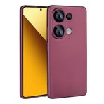 Spia Xiaomi Poco M6 Pro 4G ile Uyumlu Kılıf Mürdüm Yui Silikon Kapak (Xiaomi Poco M6 Pro 4G ile Uyumlu, Mürdüm)