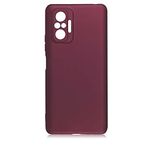 Spia Xiaomi Redmi Note 10 Pro ile Uyumlu Kılıf Mürdüm Yui Silikon Kapak (Xiaomi Redmi Note 10 Pro ile Uyumlu, Mürdüm)