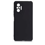 Spia Xiaomi Redmi Note 10 Pro ile Uyumlu Kılıf Siyah Yui Silikon Kapak (Xiaomi Redmi Note 10 Pro ile Uyumlu, Siyah)