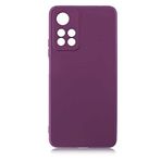 Spia Xiaomi Redmi Note 11 Pro Plus 5G ile Uyumlu Kılıf Mürdüm Yui Silikon Kapak (Xiaomi Redmi Note 11 Pro Plus 5G ile Uyumlu, Mürdüm)