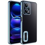 Spia Xiaomi Redmi Note 12 Pro 5G Kılıf Sierra Mavi Disk Kapak Kamera Korumalı Dayanıklı Darbe Karşıtı Koruyucu Yeni Nesil Tasarım (Xiaomi Redmi Note 12 Pro 5G, Sierra Mavi)