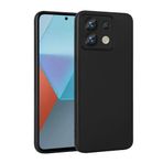 Spia Xiaomi Redmi Note 13 Pro 5G ile Uyumlu Kılıf Siyah Yui Silikon Kapak (Xiaomi Redmi Note 13 Pro 5G ile Uyumlu, Siyah)