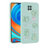 Spia Xiaomi Redmi Note 9 Pro ile Uyumlu Kılıf Açık Yeşil Tan Silikon Kapak (Xiaomi Redmi Note 9 Pro ile Uyumlu, Açık Yeşil)