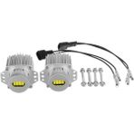 Spibicyy 2 Adet Melek Gözler Canbus 80 W LED Far Işaretleyici Ampuller Hata Ücretsiz -Bmw E90 E91 3 Serisi 2005-2008 Süper Beyaz (Yurt Dışından) - Siyah