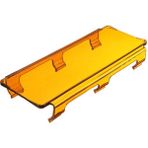 Spibicyy 8 Inç Kavisli LED Çalışma Işığı Çubuğu Lens Kapağı Atv Utv Offroad 4WD Amber (Yurt Dışından) - Siyah