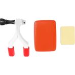 Spibicyy Go Pro Aksesuarları Ağız Montaj Seti Sörf Parantez Konektörü Sörf Gopro Hero 6 5 4 3 + SJ4000 Için Xiaomi VP409 (Yurt Dışından) - Siyah