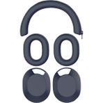Spibicyy Kulaklık Kılıfı Kulaklık Koruyucu Kılıf Kulaklık Kabuğu Kapağı Baş Ucu Kılıfı Sony WH-1000XM5 Kulaklıklar Koyu Mavi (Yurt Dışından) - Renkli