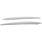 Spibicyy Vw Golf7 Vıı Gtı Gtd R Mk7 2013-2017 Ön Far Kapağı Süsleme Şeridi Kaş Kapağı Trim Sticker (Yurt Dışından) - Siyah