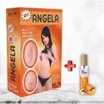 Spicyx Angela 3 Işlevli Realistik Şişme Bebek Kadın Manken + Spicyx Jel
