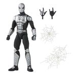 Spider-Man Marvel Legends Serisi 15 cm büyüklüğünde Armor Mk I Aksiyon Figürü, 4 Aksesuar içerir: 2 değiştirilebilir el ve 2 dokuma efekti