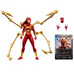 Spider-Man Marvel Legends Serisi Magic: The Gathering Mary Jane Watson (Demir Örümcek), 15,5 cm Aksiyon Figürü ve Özel Folyo Koleksiyon Kart Oyunu Ticaret Kartı