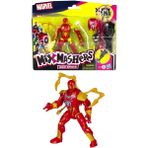 Spider-Man Mixmashers Deluxe Aksiyon Figürü - Iron Spider - Kırmızı-Sarı