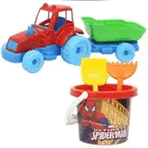 Spiderman 03514 Traktör Plaj Set