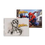 Spiderman 15 Yaprak Spiralli Lüks Resim Defteri